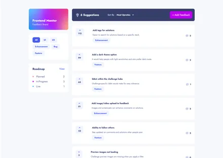 Product Feedback App